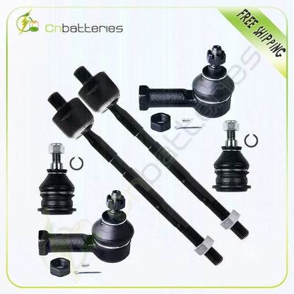 6pc Upper Ball Joints Suspension Kit for 1995-2000 Dodge Avenger