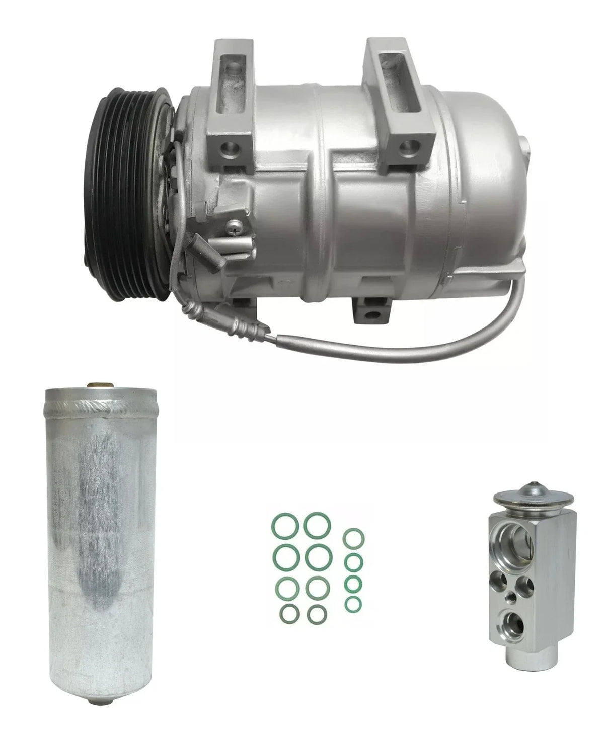 AC Compressor Kit Replacement for Volvo S60 2.3L 2.4L 2.5L (2003–2009)
