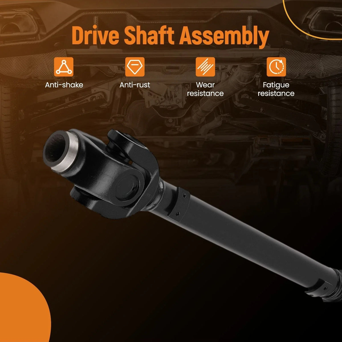 Rear Propeller Drive Shaft for Can-Am Outlander Max 400 4x4 (2008-2014)