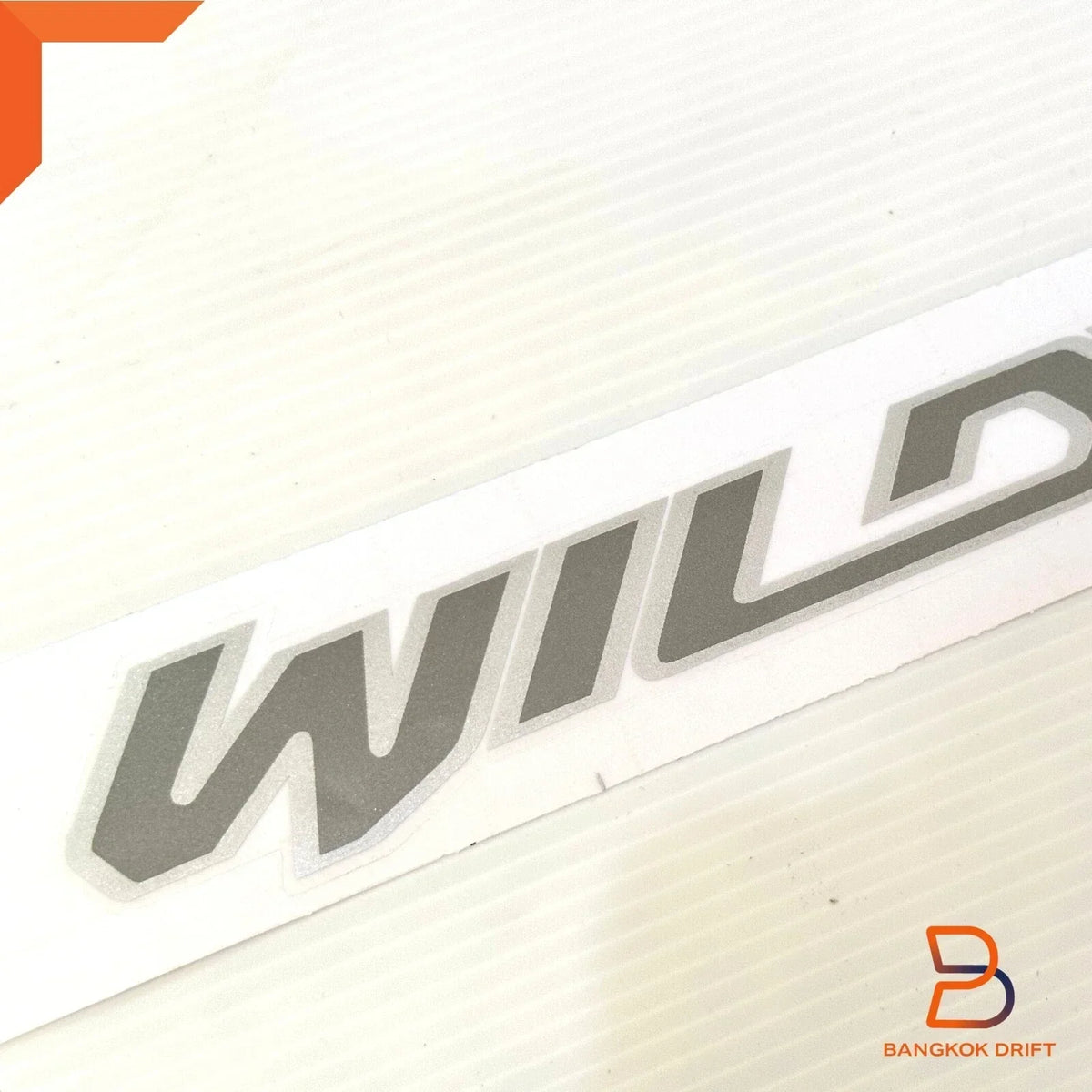 Silver Tailgate Decal Sticker for Ford Ranger Ute (2018-2021)
