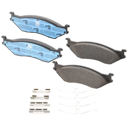 Semi-Metallic Brake Pad Set for Ford F-450 Super Duty (2005–2016)
