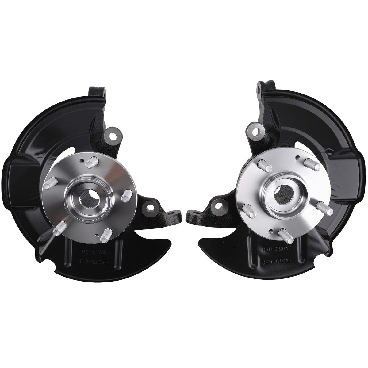 2X Front Steering Knuckle Kit for Hyundai Elantra (2007–2012)