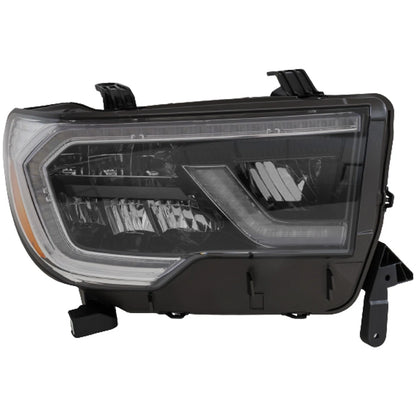 Headlight Set for Toyota Sequoia (2018–2022) with Bulbs LED
