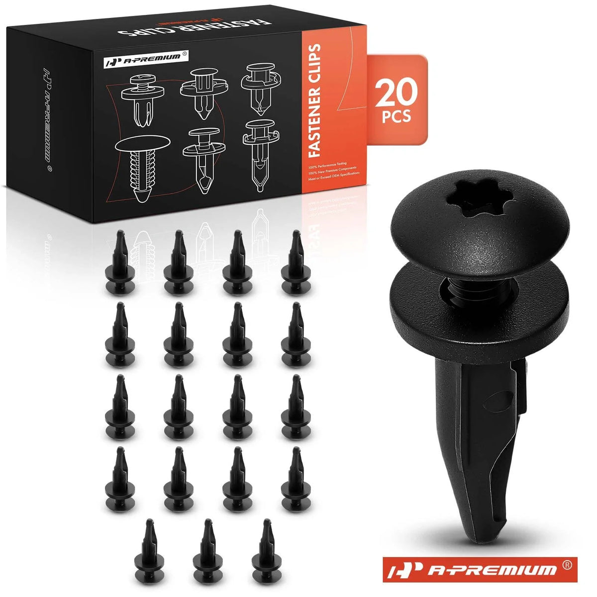 20Pcs Bumper Cover Door Panel Retainer Clips for Chevy