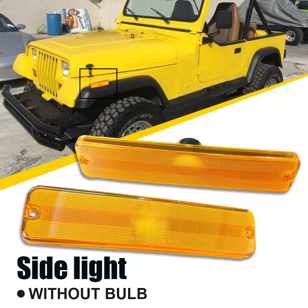 Front Side Marker Light Lens Housing for Wrangler (1987–1995) EXV