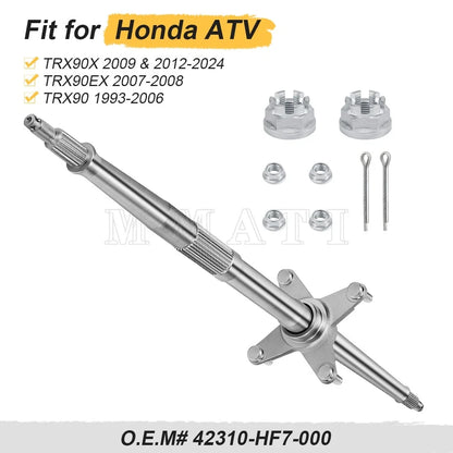Rear Axle Shaft for Honda TRX90 TRX90EX TRX90X (1993–2024) 42310-HF7-000