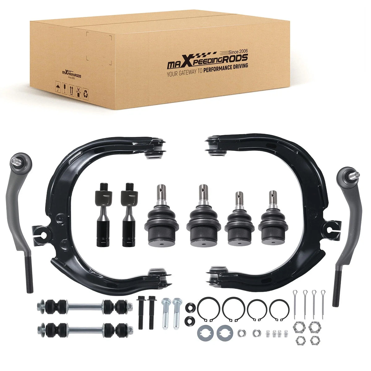 Front Control Arms, Ball Joints & Tie Rods for GMC Envoy 2008-2009 Suspension