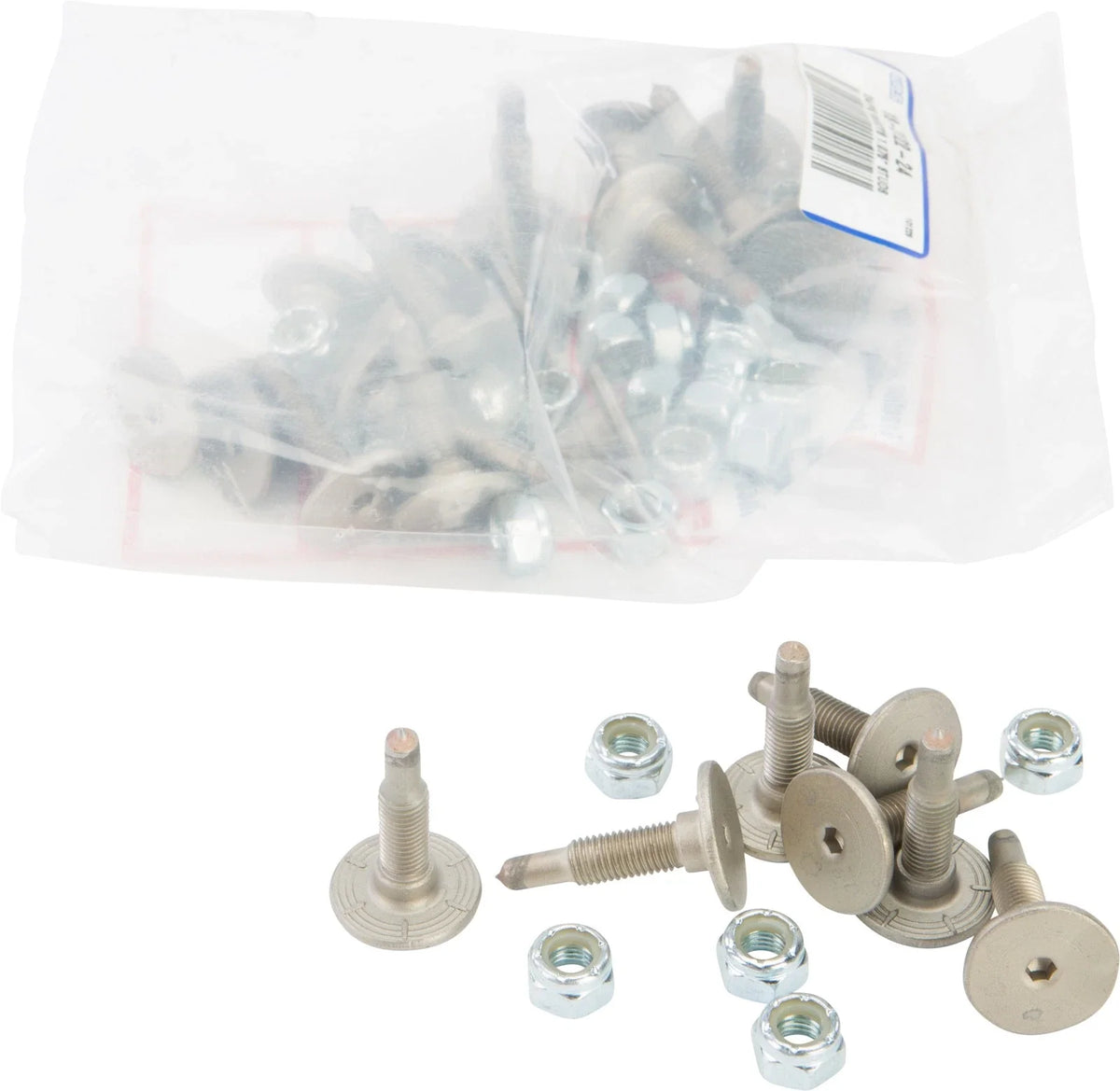 24 Pack WOODYS Signature Series Stainless Steel Snow Track Studs 1.075"