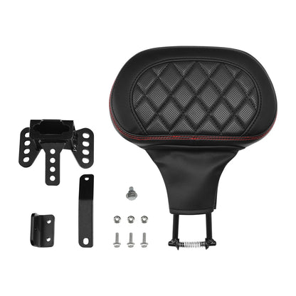 Driver Backrest Pad & Mounts for Harley Touring Models 2009-2023