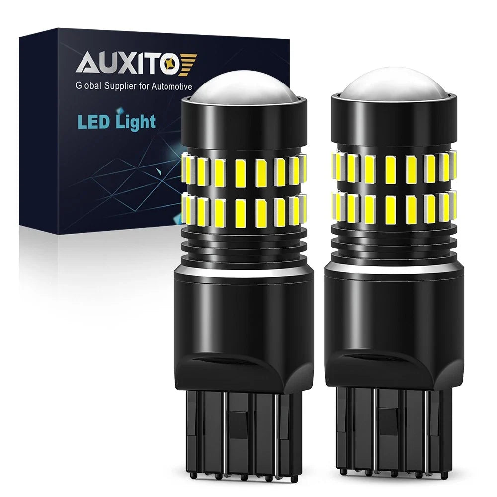 2X AUXITO 6000K LED Reverse Light Bulbs 7443 7444 for Toyota Hilux N70