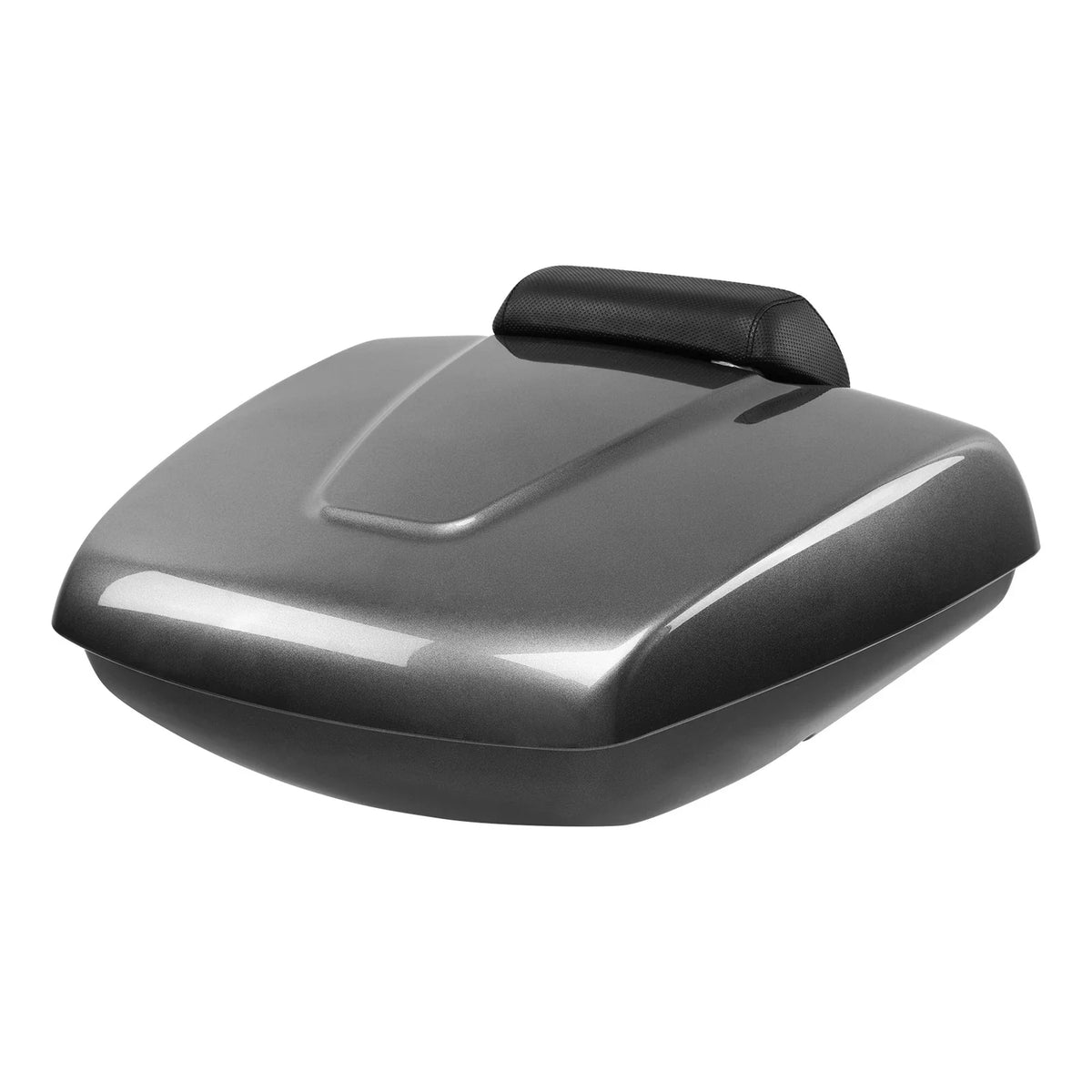 Steel Gray Low Profile Trunk Backrest Pad for Indian Chieftain 2014-2023
