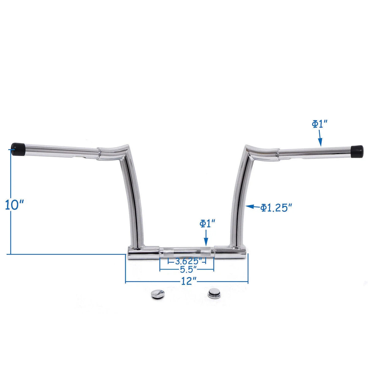 Chizeled 1.25" Handlebar for Harley Softail (2018–Present) & Road King (1995–Present)