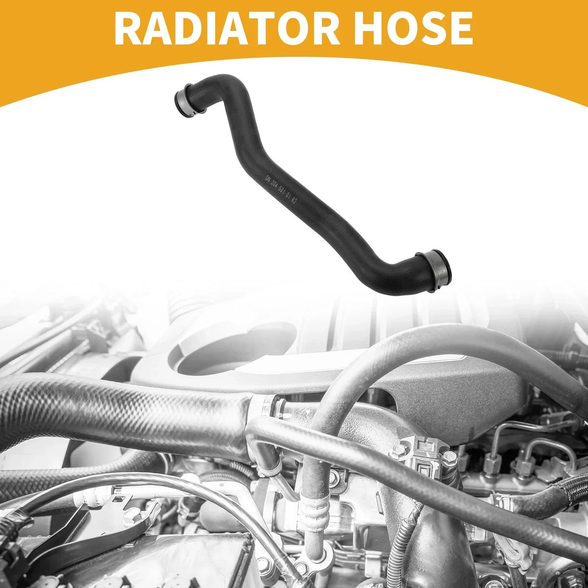 Radiator Hose for C Class W204 (2007-2014) C180 C200 Mercedes Benz