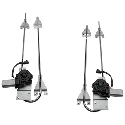 Window Regulator Set for Peterbilt 357 378 (1990–1996) Front LH RH Power