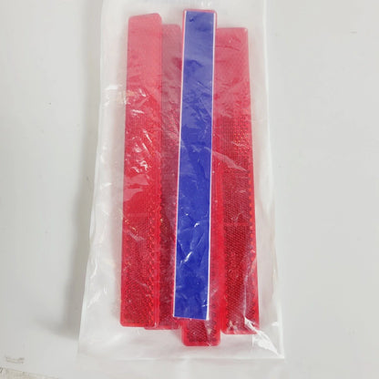 Red Reflectors 5-Pack for Harley-Davidson License Plate (59988-72A)