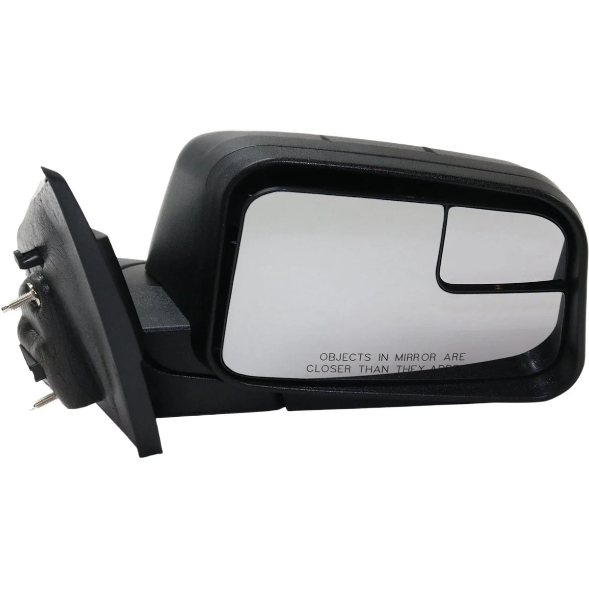 Power Mirror Right Side Textured Black for Ford Edge Manual Fold