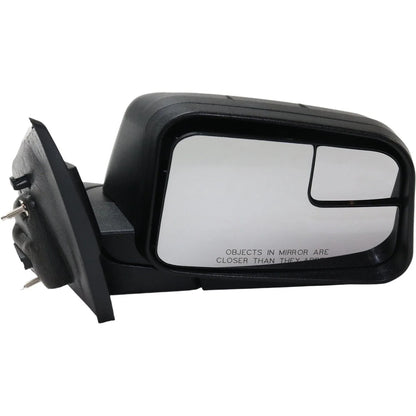 Power Mirror Right Side Textured Black for Ford Edge Manual Fold