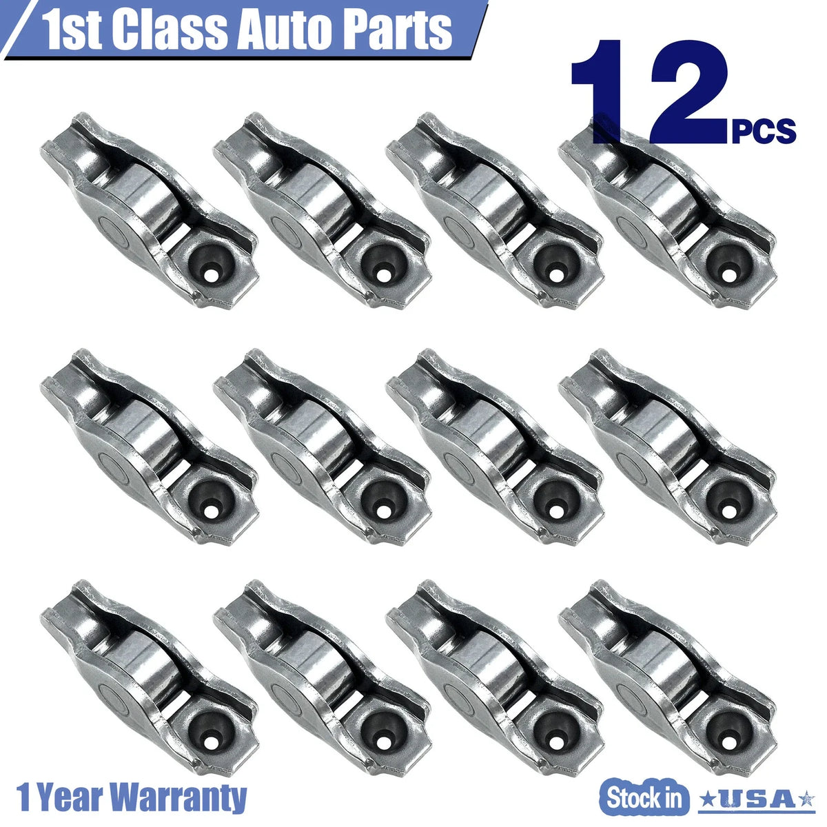 12PCS Rocker Arms for Jeep Dodge Chrysler 3.6L (2011–2019)