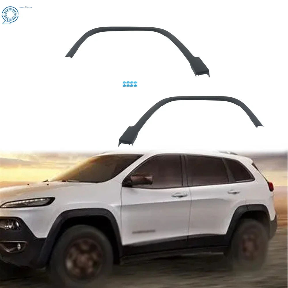 Set of 2 Fender Flares for Jeep Cherokee (2014–2017)
