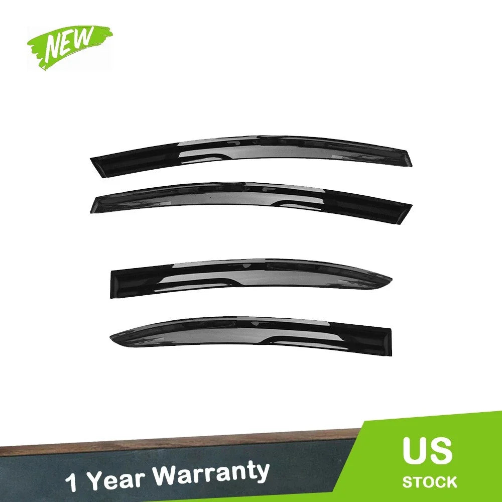 Set of 4 Window Visor Rain Guards for Honda Civic 2006–2011