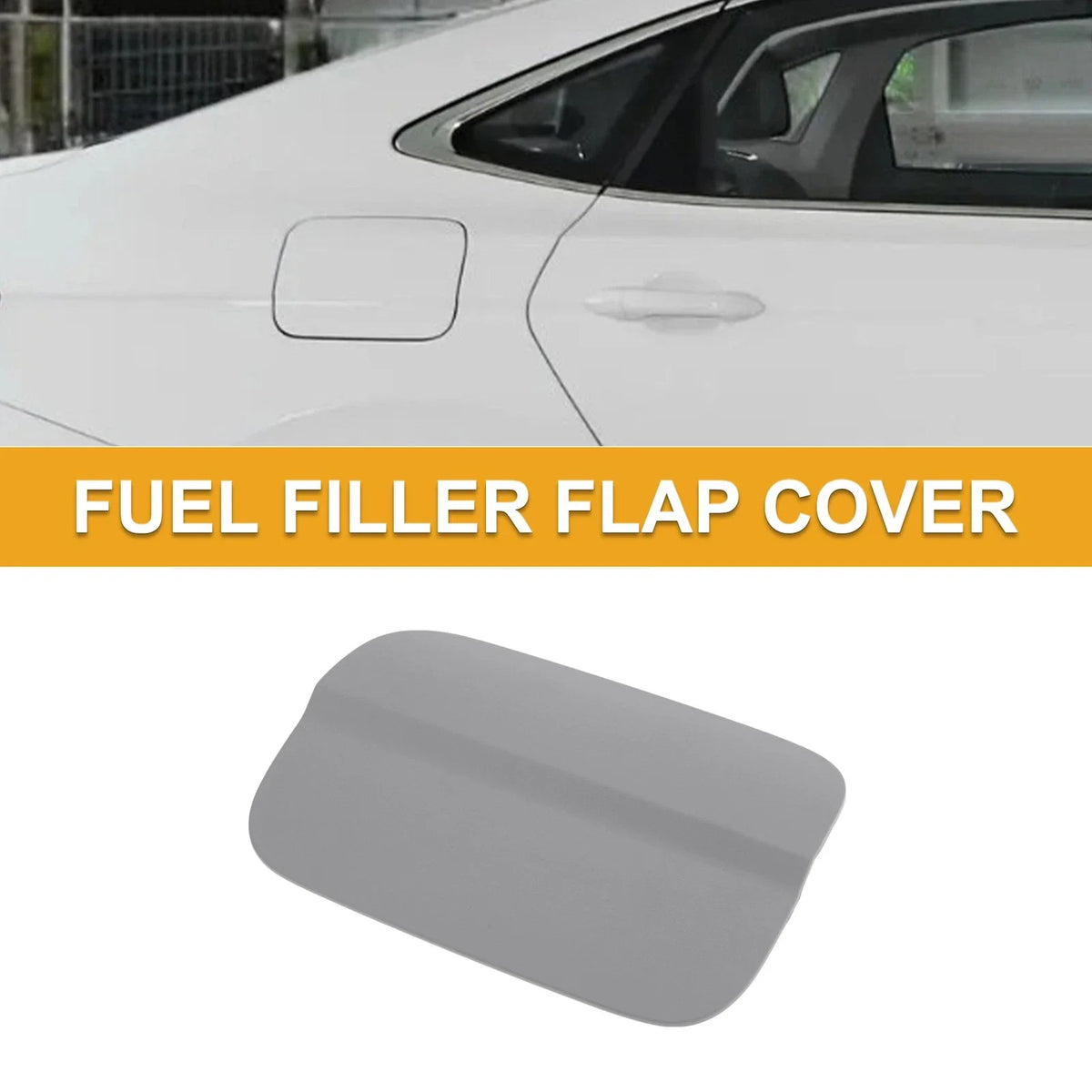 Fuel Tank Door Cap for Audi A6 C7 (2012–2018) No. 4GD809907A Primer ABS