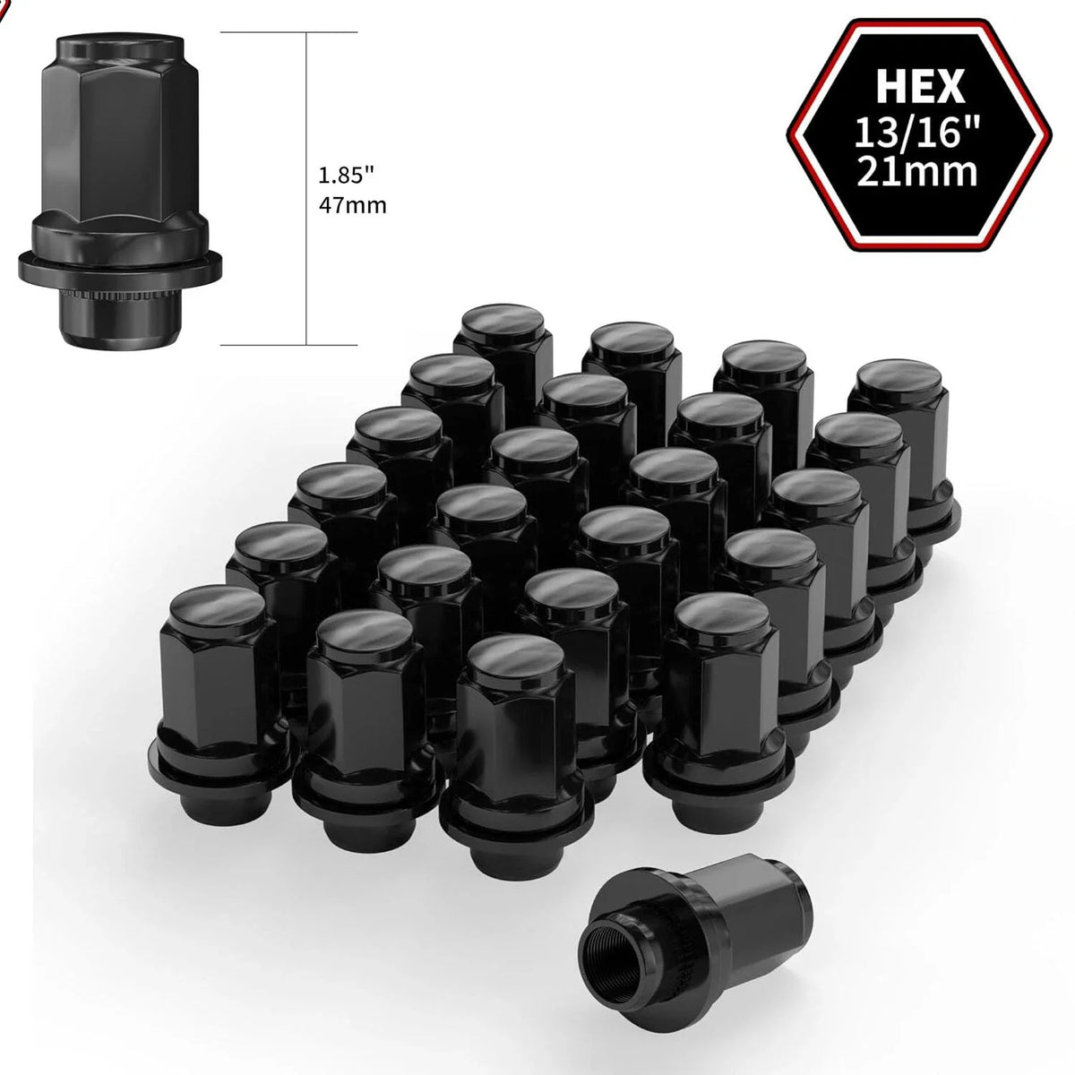 Factory Lug Nuts for Toyota Tacoma 4Runner (2001–2024)