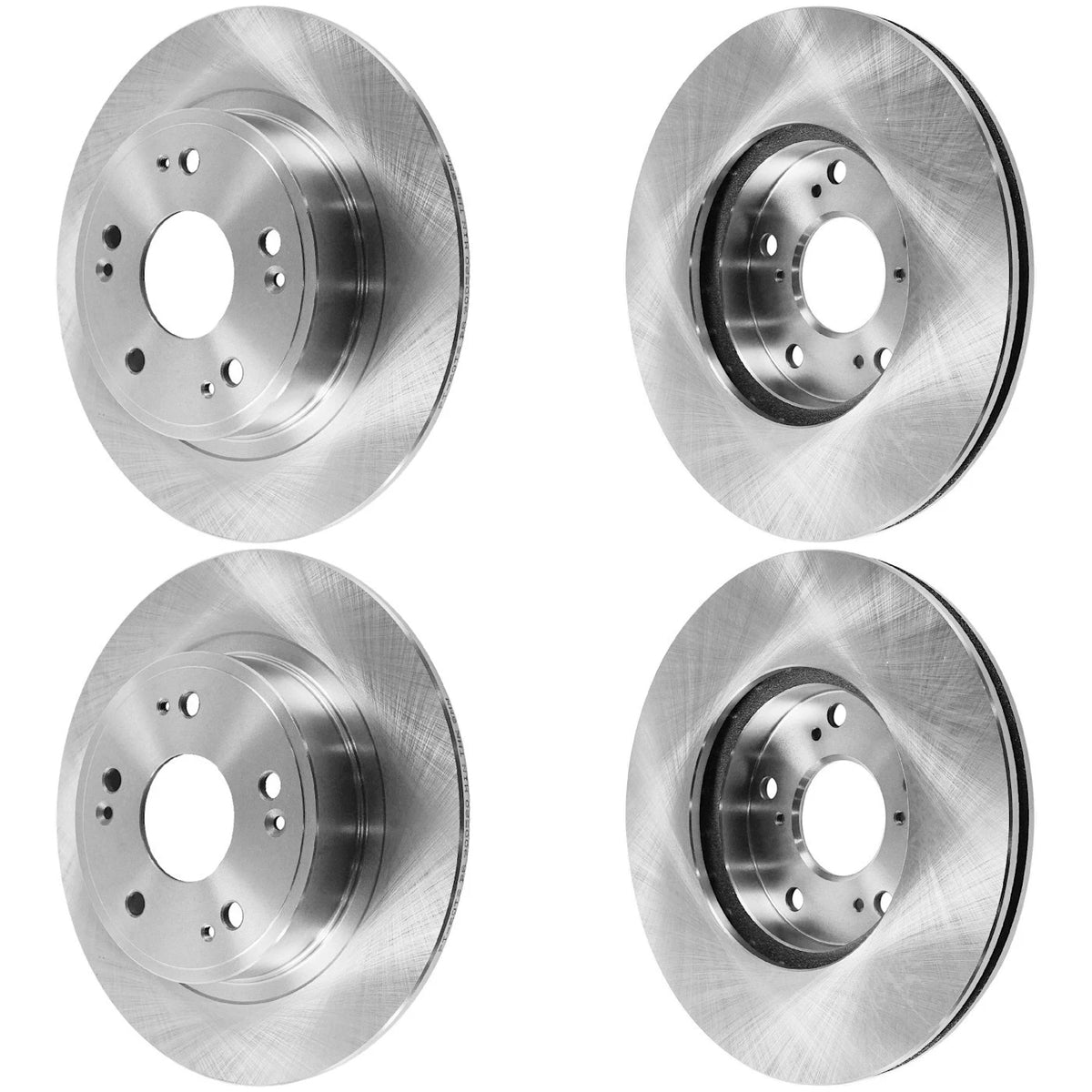 Front & Rear Brake Disc Rotors for Honda Accord (2005–2017)