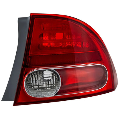 Passenger Side Tail Light for 2006-2008 Honda Civic Sedan