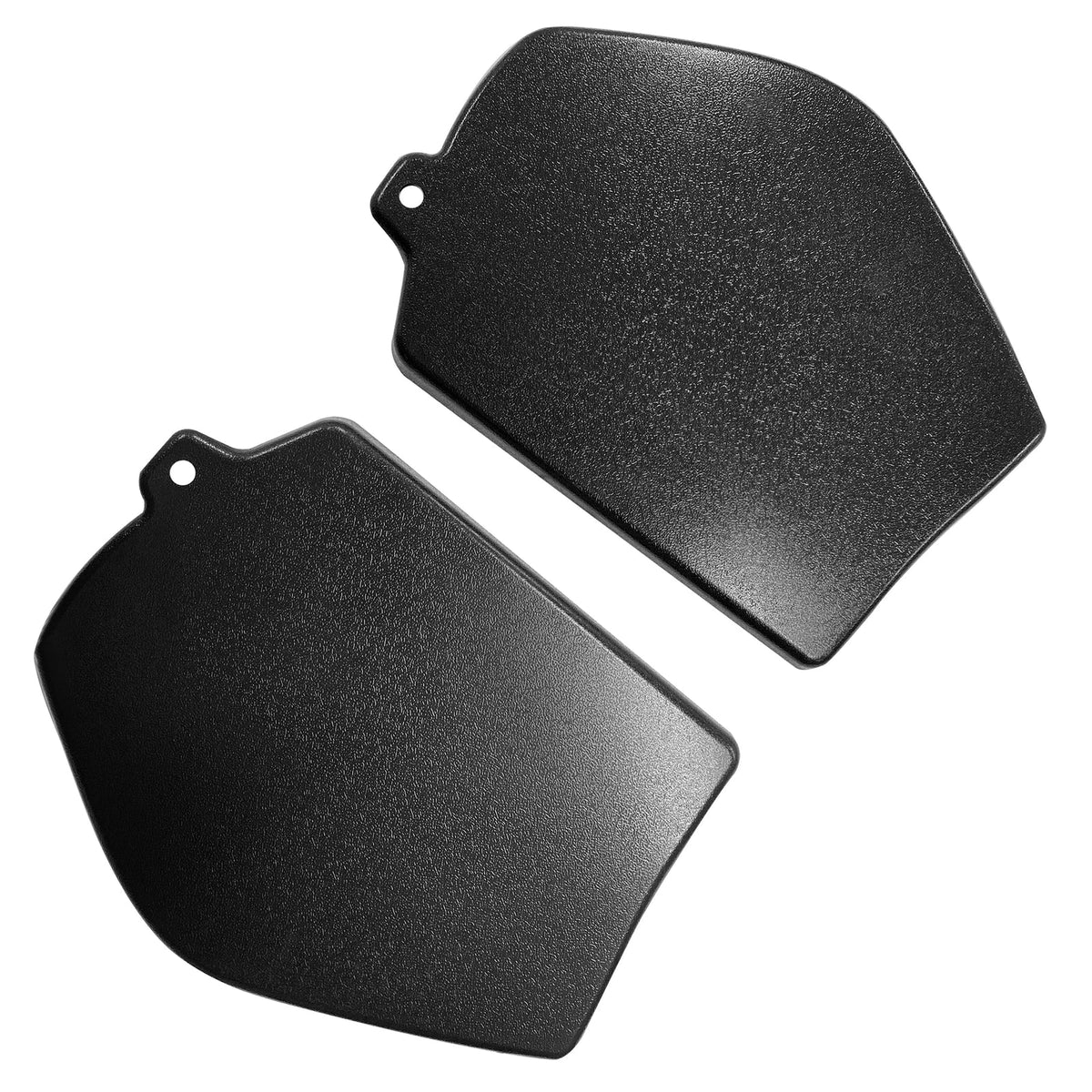 Black Front Strut Shock Tower Covers for Corvette C8 (2020–2022)