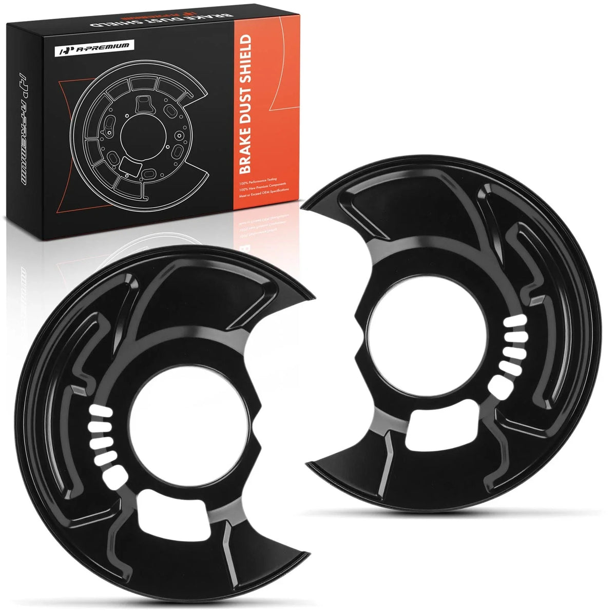 2X Front Brake Dust Shield for Nissan Versa (2020–2024) Kicks