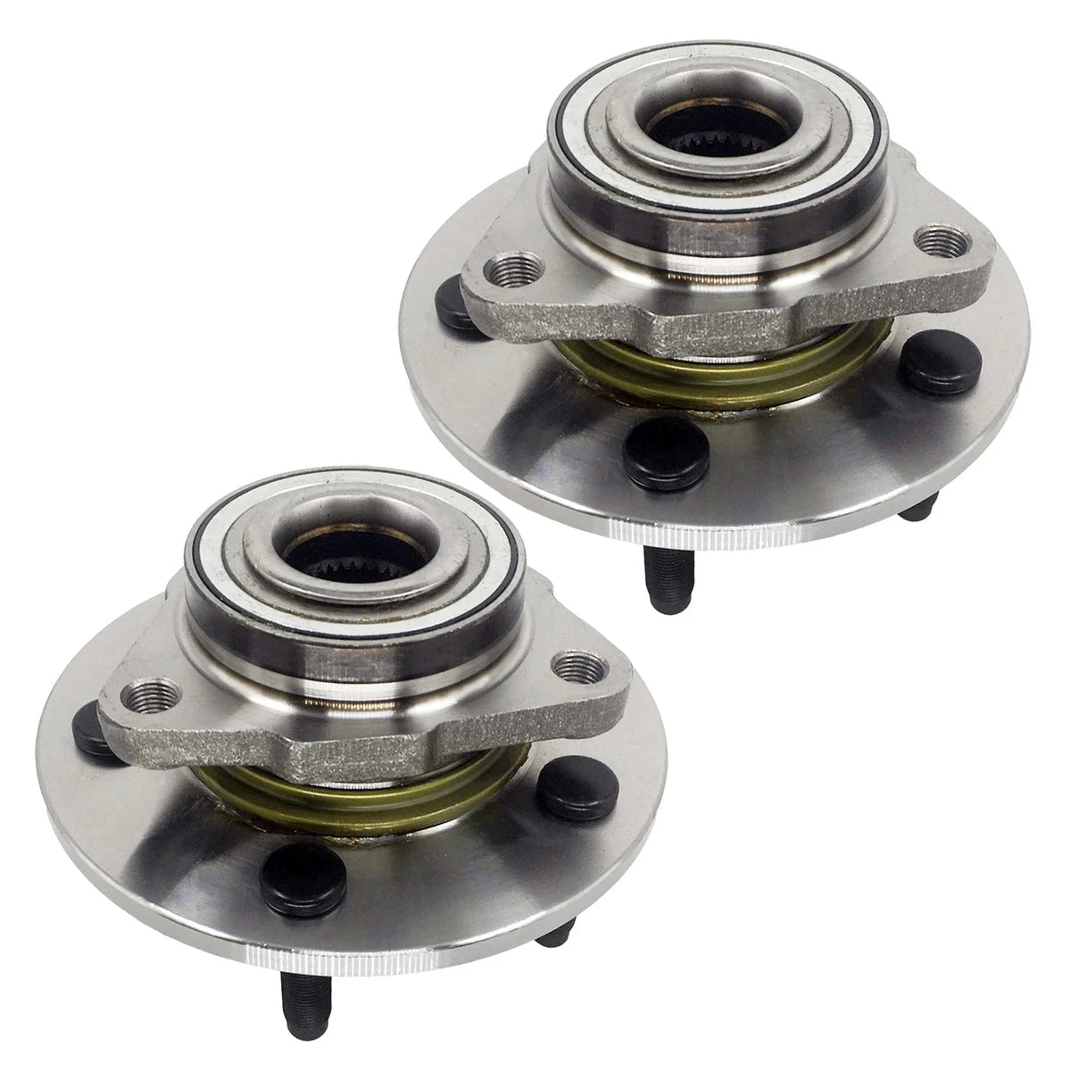 2X Front Wheel Bearing Hubs for Dodge Ram 1500 (2002–2008)