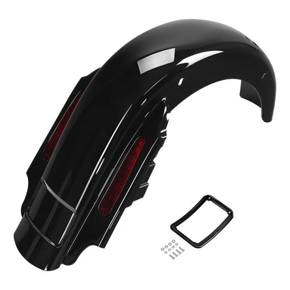 Hard Saddlebags & LED Rear Fender System for Harley Touring Road Glide (1993–2008)