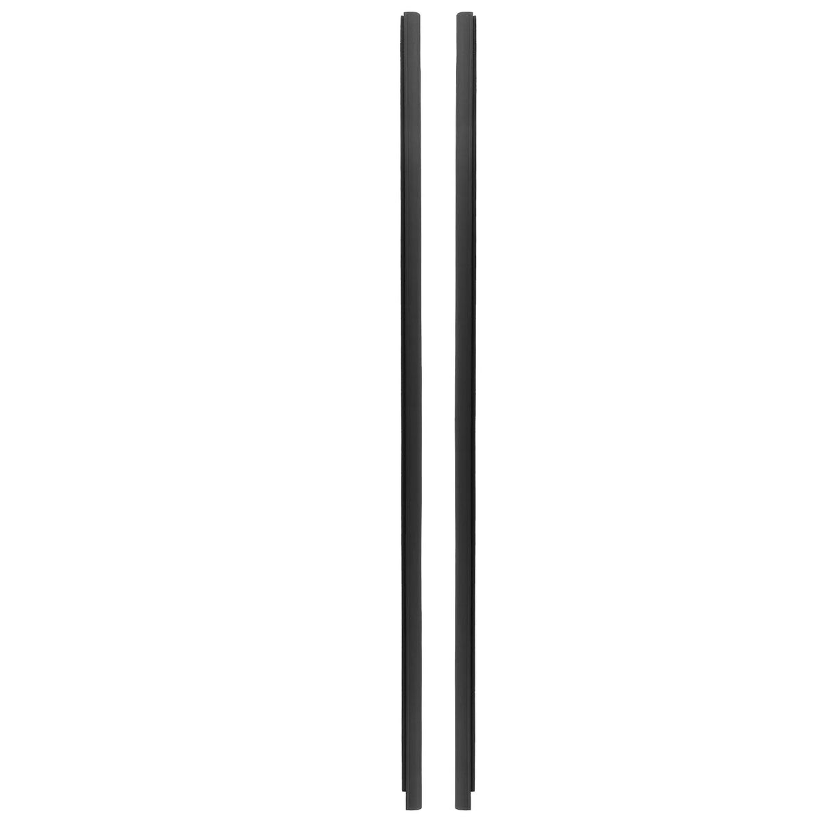 2X Outer Window Molding Trim Weatherstrip for Honda Civic (1992–1995)