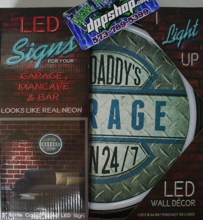 Neon LED Light Rope Bottle Cap Sign for Universal Use (LED)