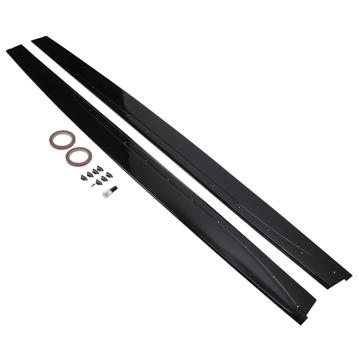 Side Skirts Set of 2 in Gloss Black for BMW M4 F82 F83 (2015–2020)