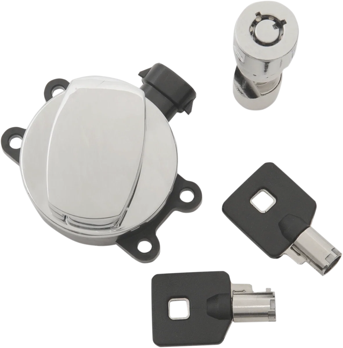 Side Hinge Ignition Switch with Fork Lock for Drag Specialties (E21-0214K)
