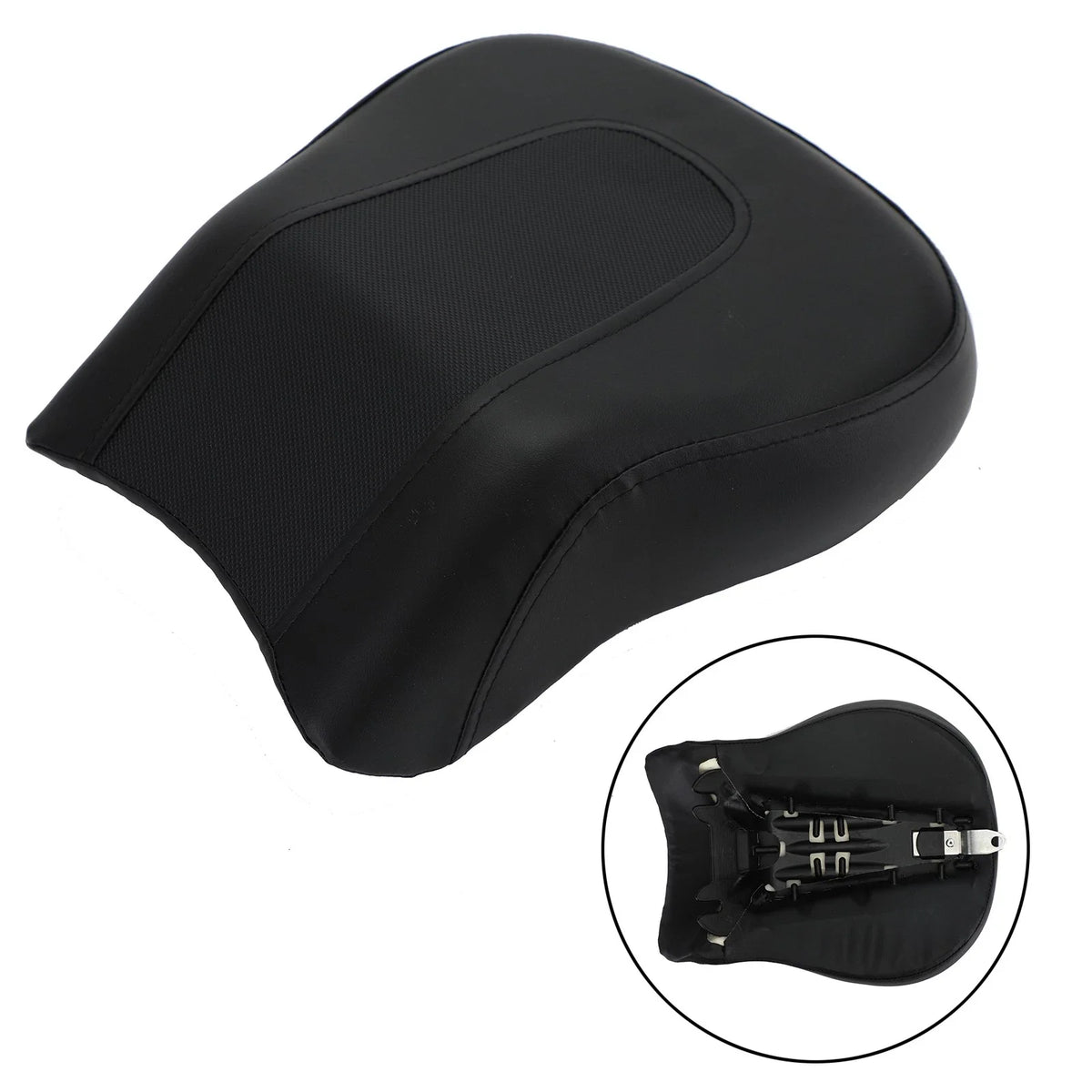 Rear Passenger Seat Cushion for Harley FLSTF Fat Boy (2008–2014)