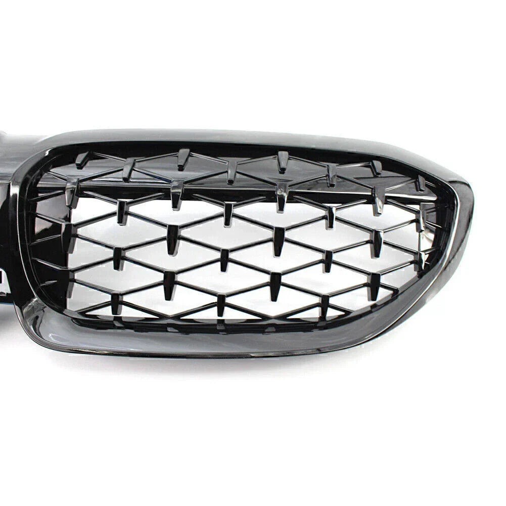 Upper Mesh Grille for BMW 3 Series G20 (2019-2022) - Glossy Black