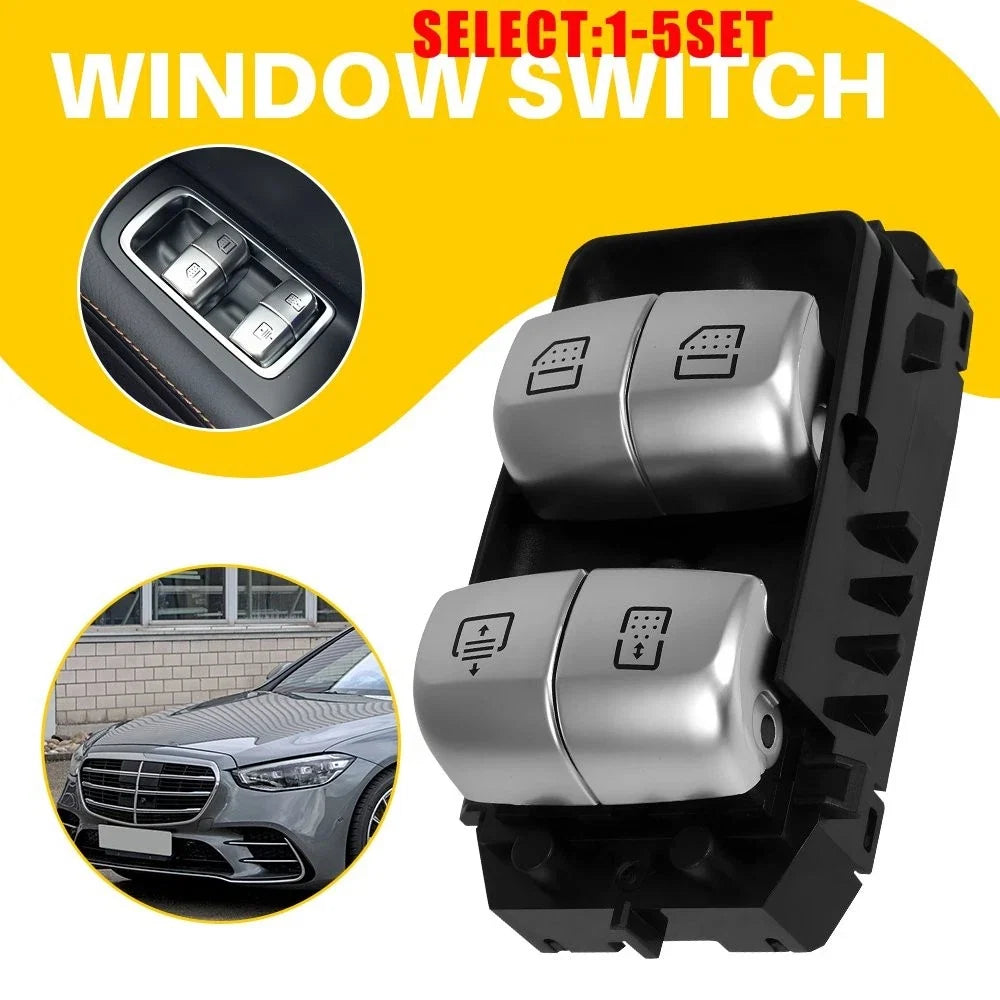 Rear Passenger Side Power Window Switch for Mercedes-Benz S550 S600 S63 (2010)