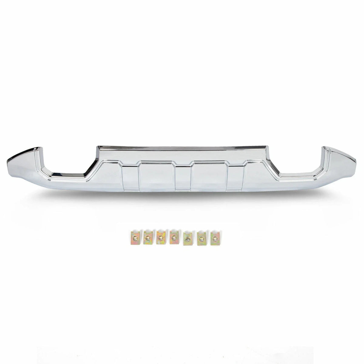 Front Bumper Skid Plate Protective Armor Chrome for GMC Sierra 1500 (2016–2019)