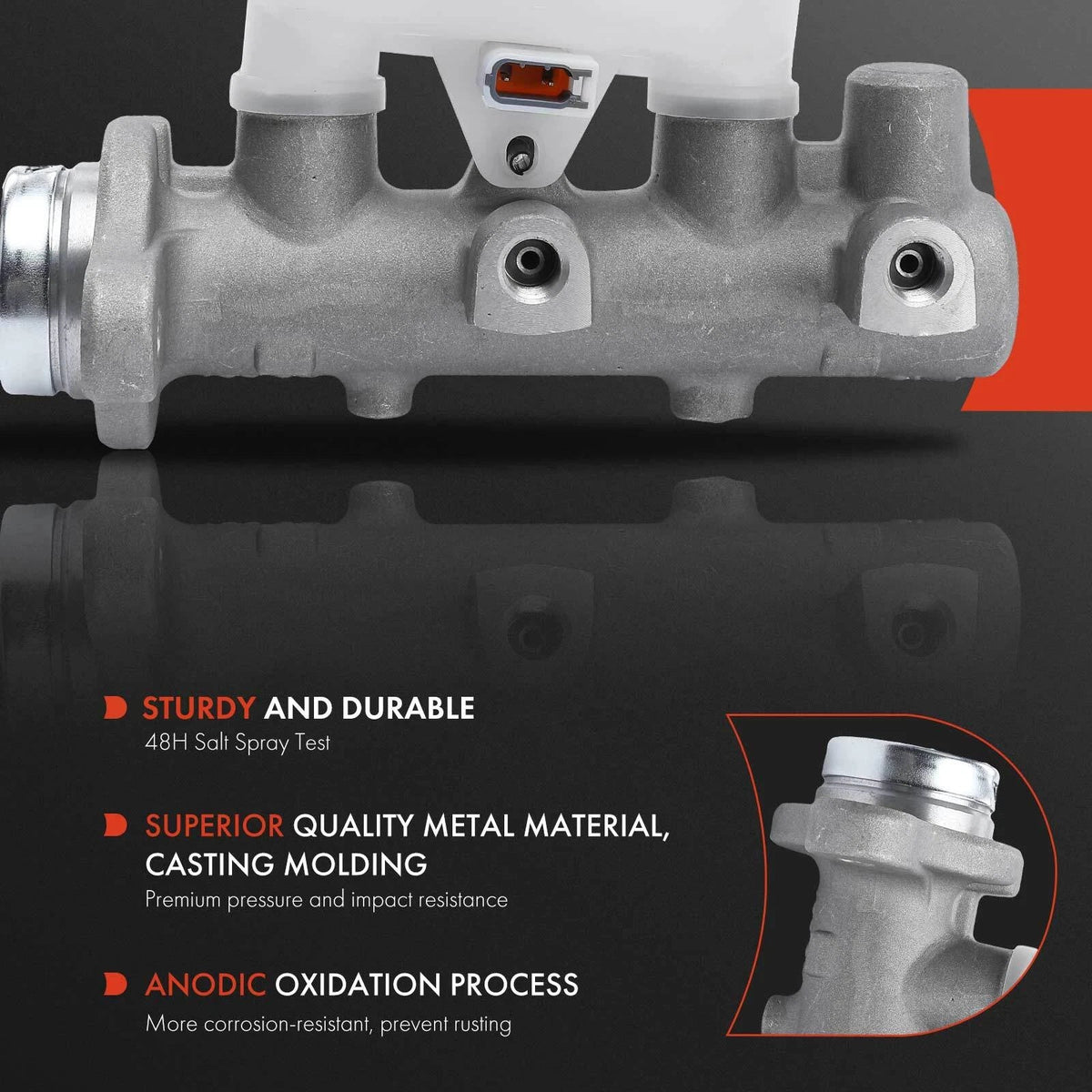 Brake Master Cylinder with Sensor & Reservoir for Nissan Maxima (2015-2016)