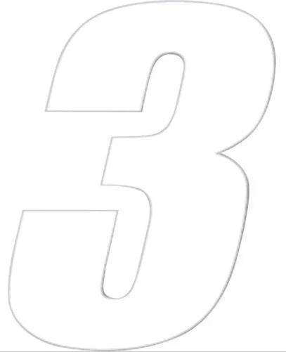3" Vinyl Decal Stickers for Motorcycle Racing (Universal)