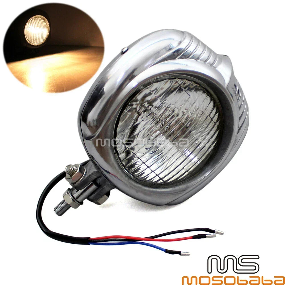 Classical H4 12V Headlight for Custom Harley Chopper Touring
