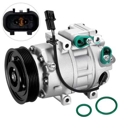 A/C Compressor for Kia Sorento 3.3L 2014-2015 with 6-Groove Pulley