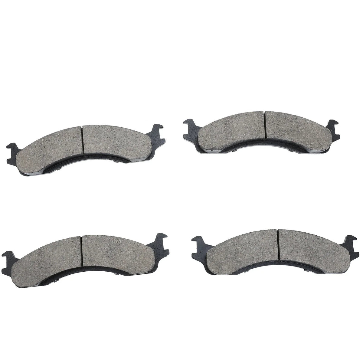 Disc Brake Rotors & Ceramic Pads Set for Ford E-250 (2003-2007) - 4 pcs