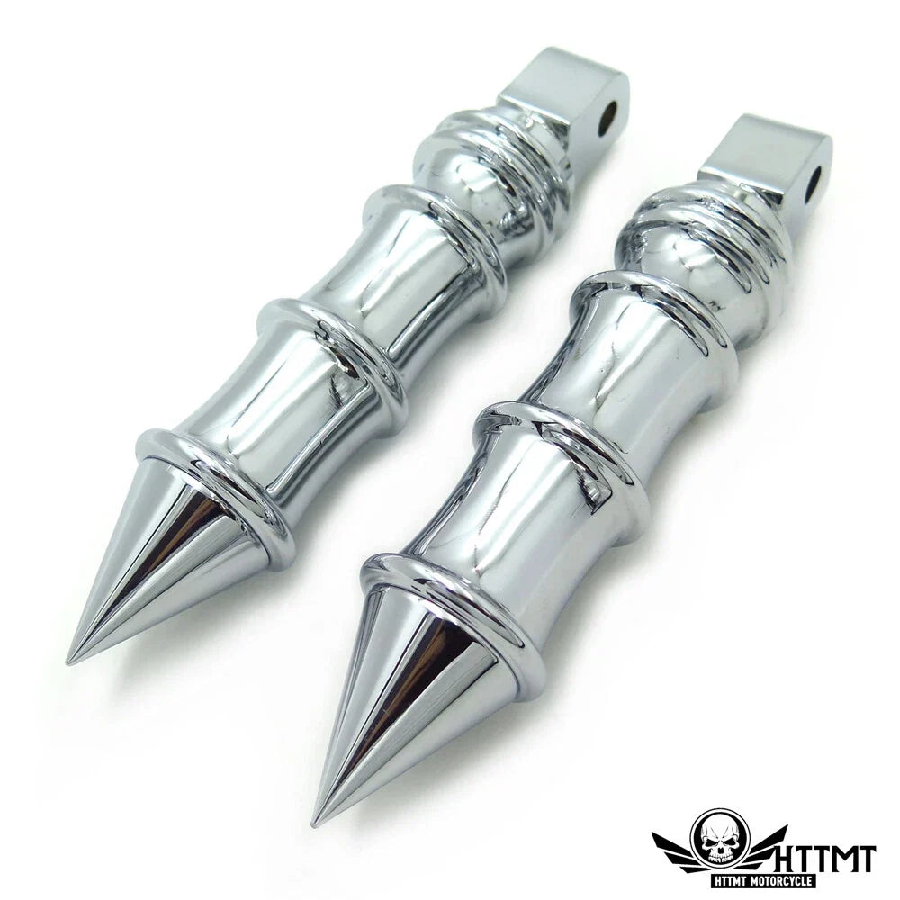Spike Bamboo Footpeg Set for Yamaha Road Star Warrior (2002-2009)