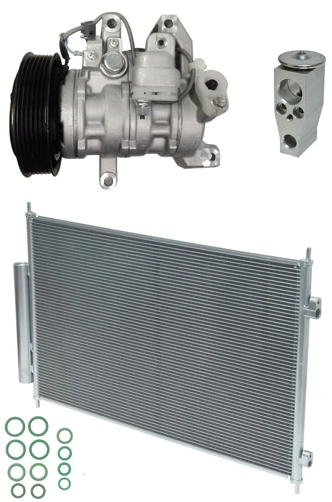 AC Compressor Kit with Condenser for Honda HR-V 1.8L (2021–2022)