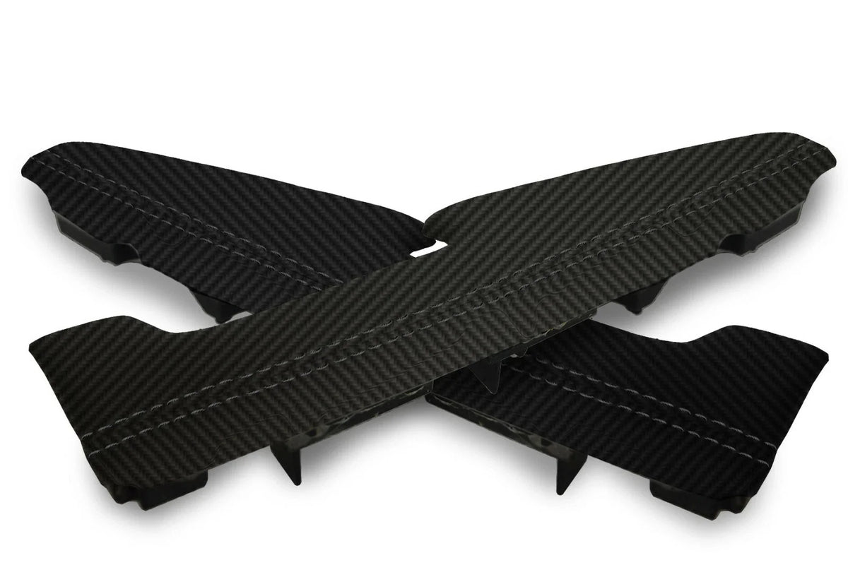 Carbon Fiber Door Panel Armrest Cover for BMW E65 E66 (2001–2008)