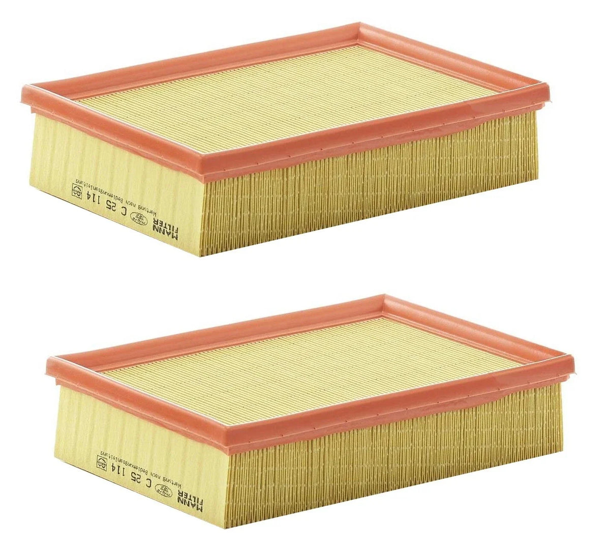 2X Mann-Filter Engine Air Filter for BMW