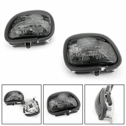 Front Signal Lens T9 Smoke for Honda Goldwing GL1800 2001-2017